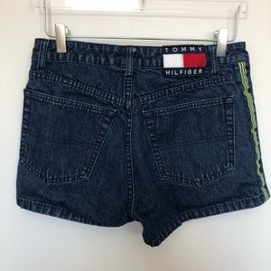 Vintage Tommy Hilfiger High Rise Jean Shorts